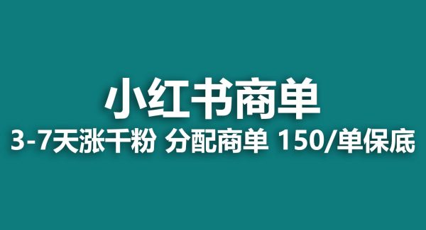 2023最强蓝海项目，小红书商单项目，没有之一