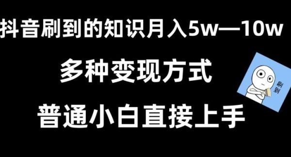 抖音刷到的知识，每天只需2小时，日入2000+，暴力变现，普通小白直接上手【揭秘】