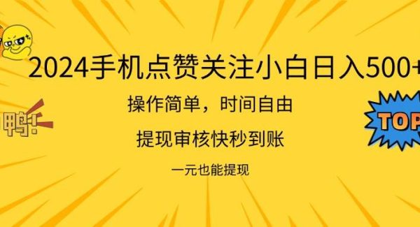 （11778期）2024新项目手机DY点爱心小白日入500+